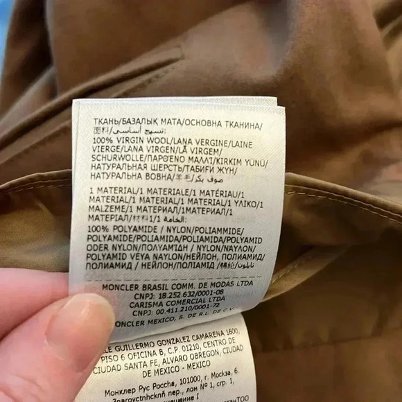 Moncler Wool Slim fit Trouser size 48/12 - Picture 11 of 15